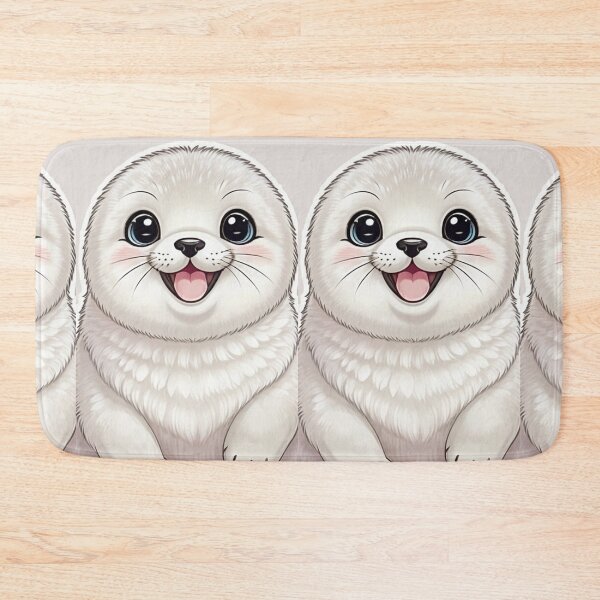 Item preview, Animals - Cute Seal, Charming Digital Illustration designed and sold by DoodyPets.