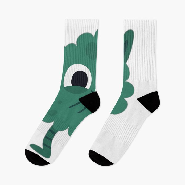 Item preview, Cute Fluffy Green Monster Illustration designed and sold by DailyDoodlesBySumbul.