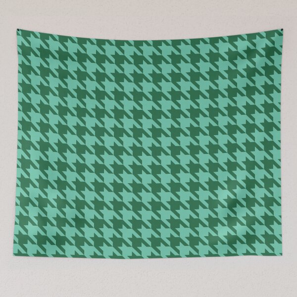 Item preview, Houndstooth // Emerald designed and sold by House of KE Designs.