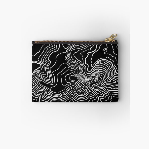 Item preview, Black & White Mount Katahdin Topography designed and sold by Mountain Bound Designs.