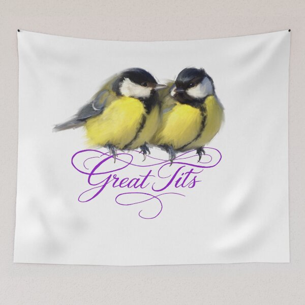 Item preview, Great Tits  designed and sold by Lightwell Atelier .