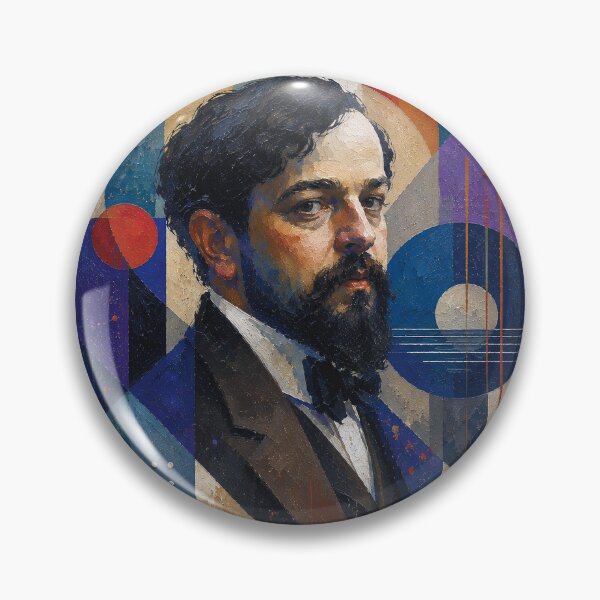 Item preview, Claude Debussy, French composer painting. designed and sold by GalleryKauffeld.