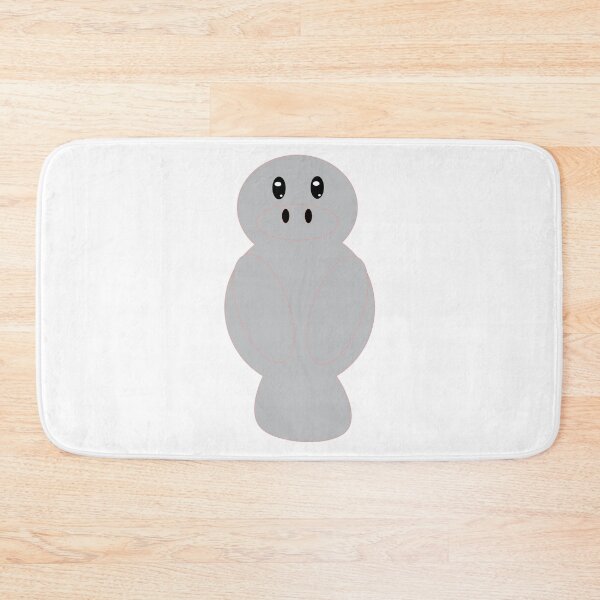 Item preview, Cute Cartoon Manatee | Kawaii Sea Cow Animal Illustration designed and sold by ValeriesGallery.