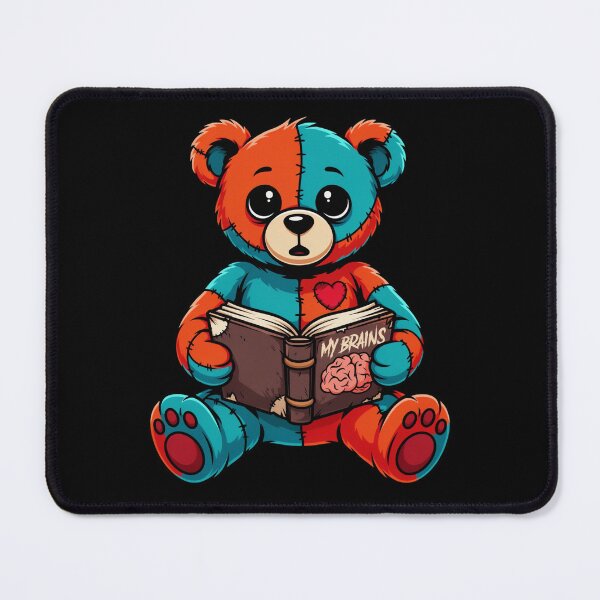 Item preview, Cute Zombie Teddy Bear - Kawaii Monster Gift Idea designed and sold by DejvArtist.