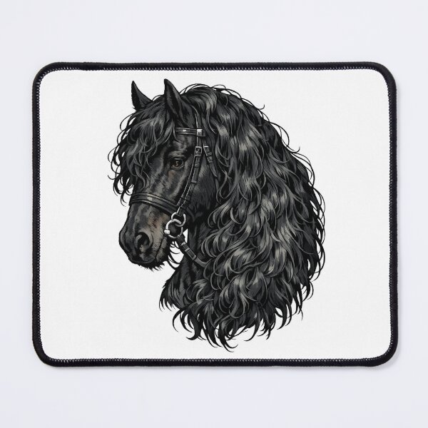 Item preview, Majestic Friesian Portrait designed and sold by OTSC.