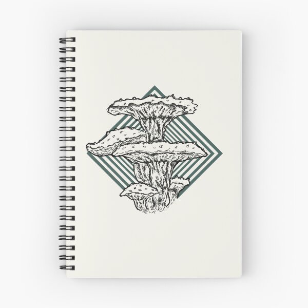 Item preview, Copy of Azure Bloom Fungus – Retro Psychedelic Mushroom Illustration designed and sold by Half Mess.