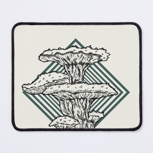 Item preview, Copy of Azure Bloom Fungus – Retro Psychedelic Mushroom Illustration designed and sold by Half Mess.
