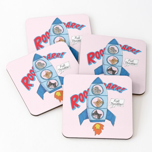 Item preview, COSMIC MEOW #02: Rocket Trio designed and sold by Neco Utyuu!.