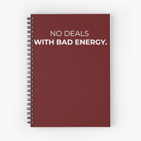 Item preview, No Deals With Bad Energy – Confidence Quote for Dark Products designed and sold by Anyshca.