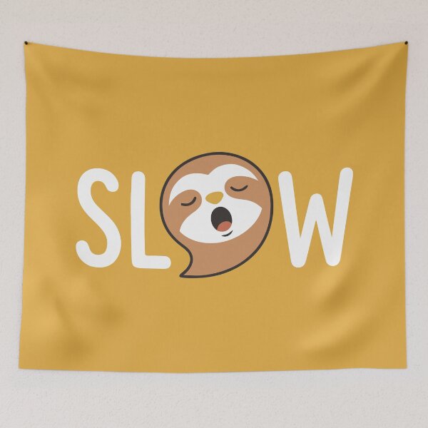 Item preview, Sloth Slow Life designed and sold by Amir Faysal.