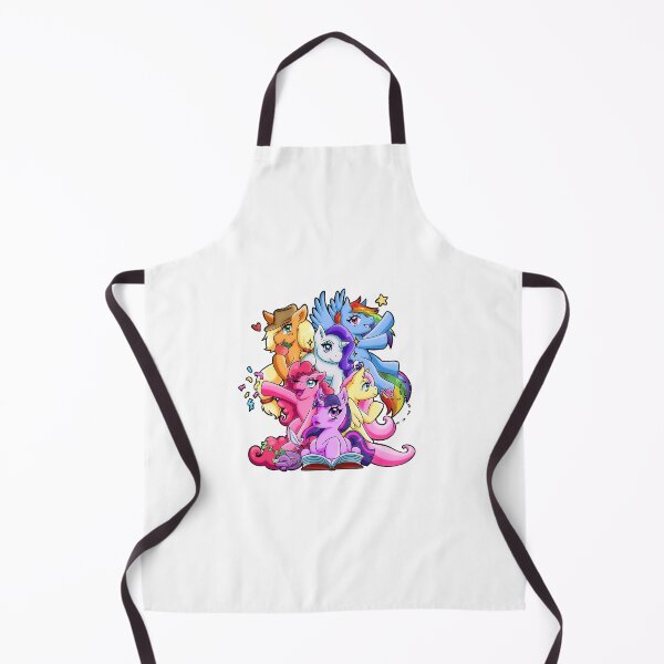 Item preview, My Little Pony Girls Main Six Group Drawing designed and sold by MonsterGirlShop.