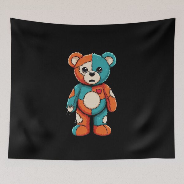 Item preview, Cute Zombie Teddy Bear - Kawaii Monster Gift Idea designed and sold by DejvArtist.