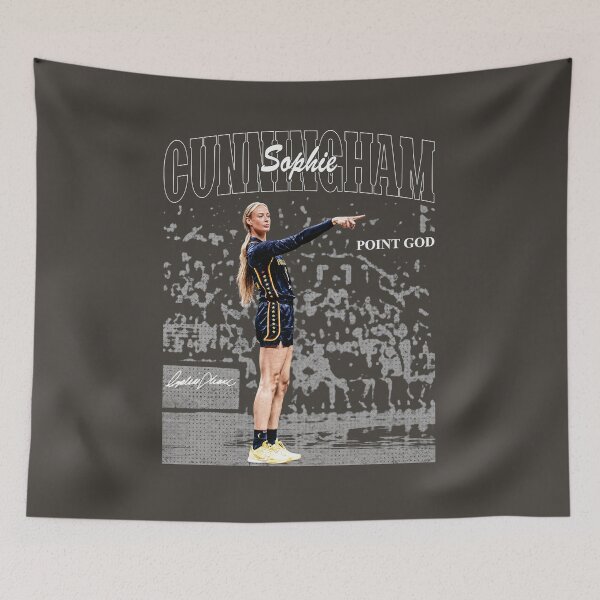 Item preview, Vintage Basketball Sophie Cunningham Point God designed and sold by RebeltouilleArt.
