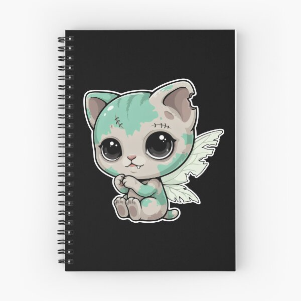 Item preview, Cute Zombie Cat - Kawaii Monster Gift Idea designed and sold by DejvArtist.