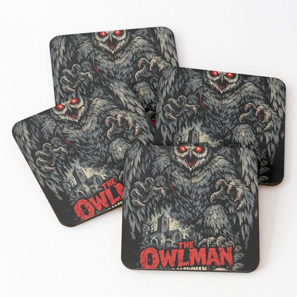 Item preview, Owlman of Mawnan Cryptid – Cornish Folkore Horror Comic Art designed and sold by redsharkuk.