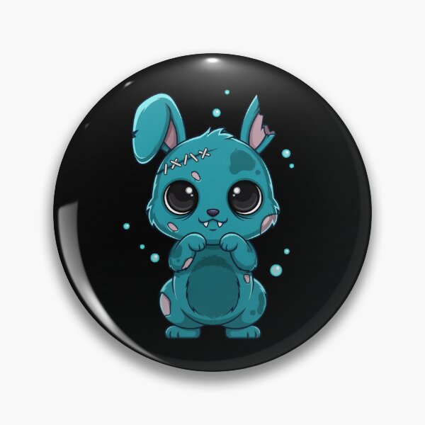 Item preview, Cute Zombie Bunny - Kawaii Monster Gift Idea designed and sold by DejvArtist.