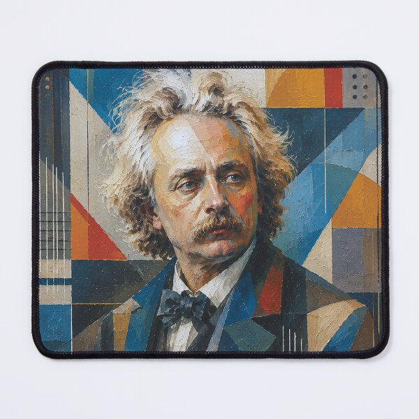 Item preview, Edvard Grieg Norwegian composer and pianist painting. designed and sold by GalleryKauffeld.
