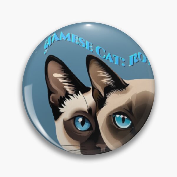Item preview, Siamese Cat Royal Majesty Cute Blue Eyed Twin Felines. designed and sold by hoodiehood.