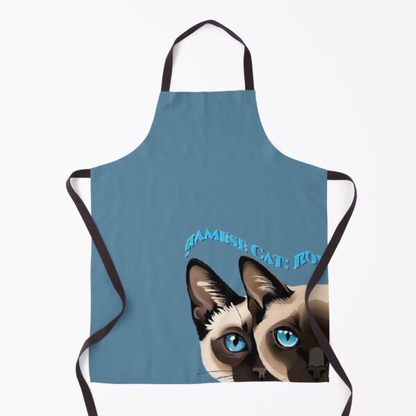 Item preview, Siamese Cat Royal Majesty Cute Blue Eyed Twin Felines. designed and sold by hoodiehood.