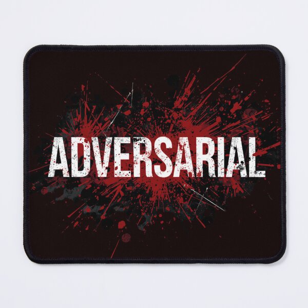 Item preview, Adversarial | Bold Distressed Typography Graphic T-Shirt | Cyberpunk Tech Design designed and sold by Vvmd.