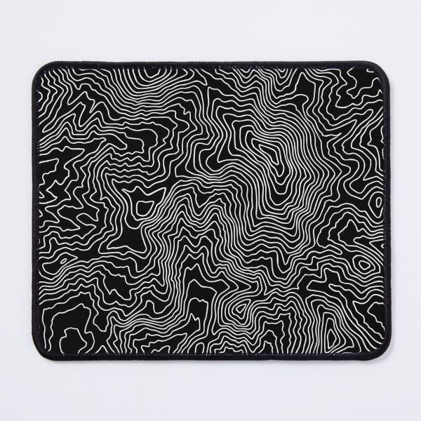 Item preview, Black & White Blood Mountain Topography designed and sold by Mountain Bound Designs.