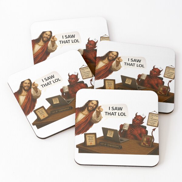 Item preview, jesus i saw that lol meme  designed and sold by PatternFly.