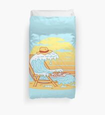 WAVE ON THE BEACH Duvet Cover