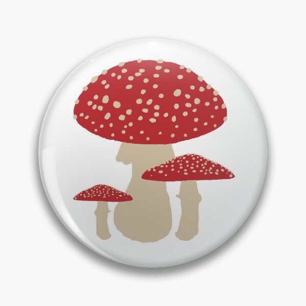 Item preview, Whimsical Red Toadstool Trio designed and sold by moonchildartgraph.