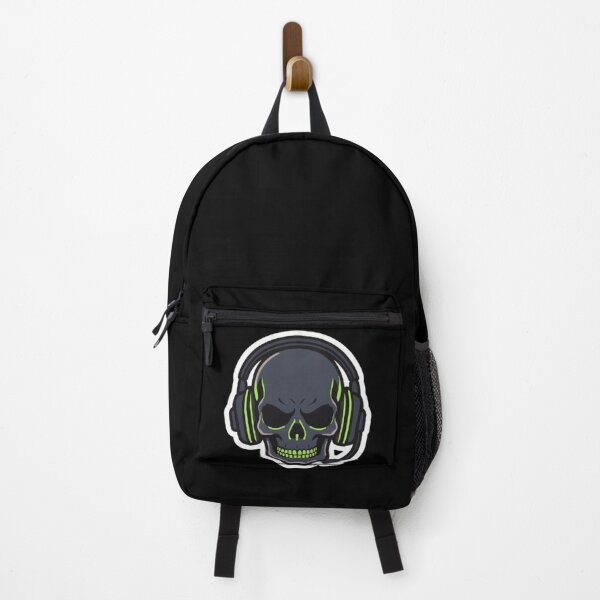 Item preview, Gaming Skull Headset Sticker Gamer Laptop Decal designed and sold by Potatoxzari.