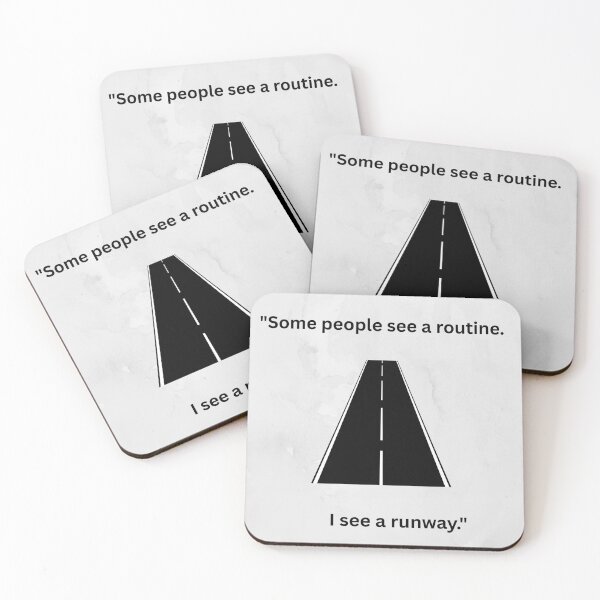 Item preview, From routine to runway - take off with you goal  designed and sold by Ninetowhy.