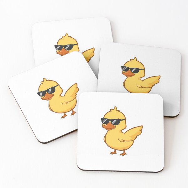 Item preview, Cool Duck Attitude Funny Cute Animal Sticker designed and sold by Potatoxzari.