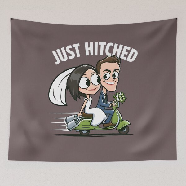Item preview, Just Hitched designed and sold by Retro Whimsy.