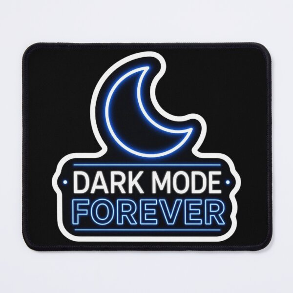 Item preview, Dark Mode Forever Moon Developer Coder Sticker designed and sold by Potatoxzari.
