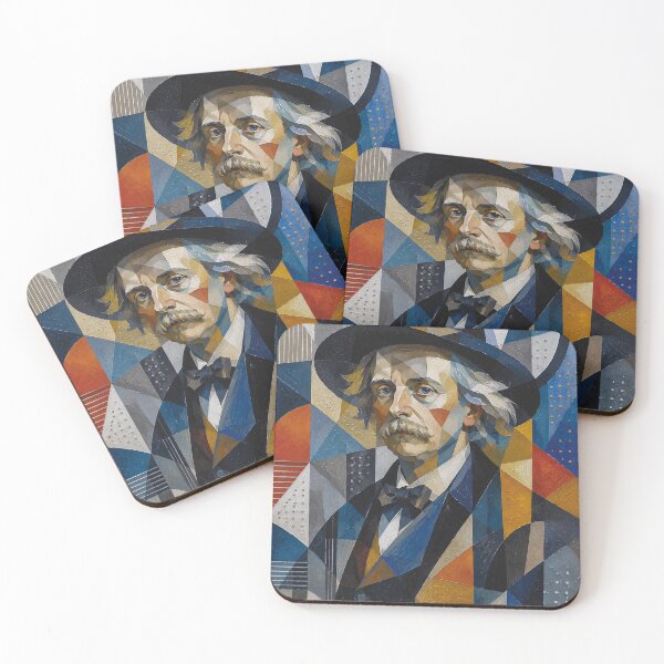 Item preview, Edvard Grieg Norwegian composer and pianist painting. designed and sold by GalleryKauffeld.