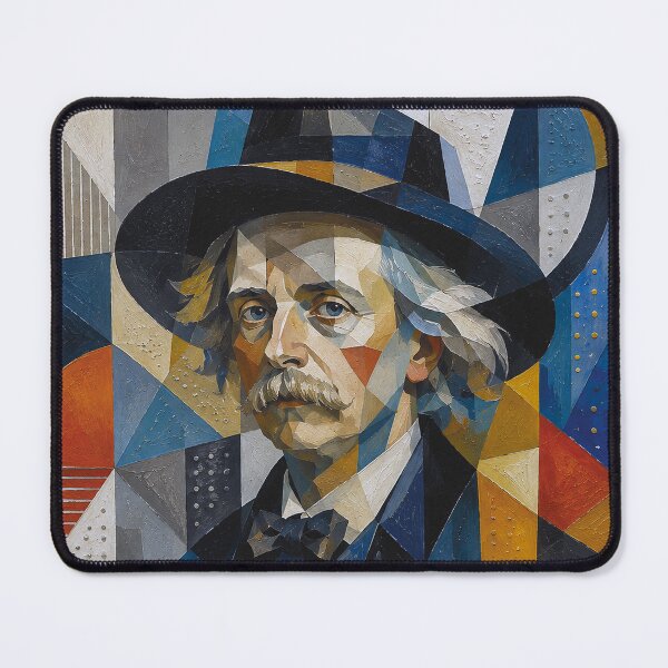 Item preview, Edvard Grieg Norwegian composer and pianist painting. designed and sold by GalleryKauffeld.