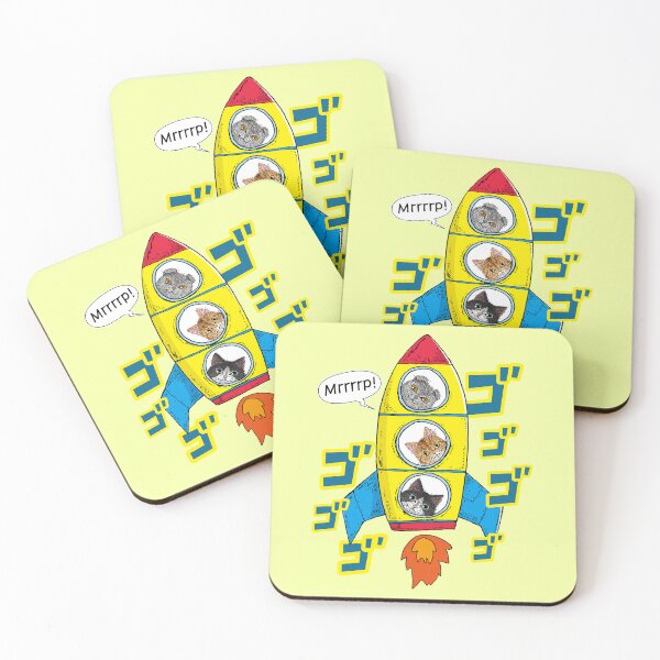 Item preview, COSMIC MEOW #02: Rocket Trio - Manga style designed and sold by Neco Utyuu!.