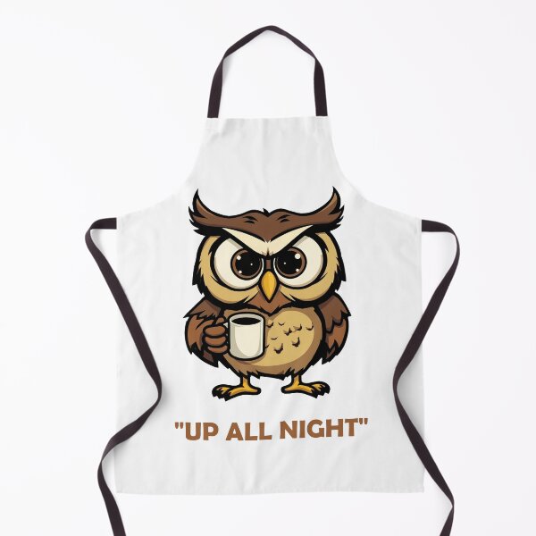 Item preview, Night Owl Sleeping Coffee Retro designed and sold by TheAkyolStudio.