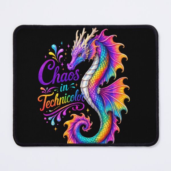 Item preview, Sea Dragon - Chaos In Technicolor designed and sold by EMBERFLOWARTWORKS.