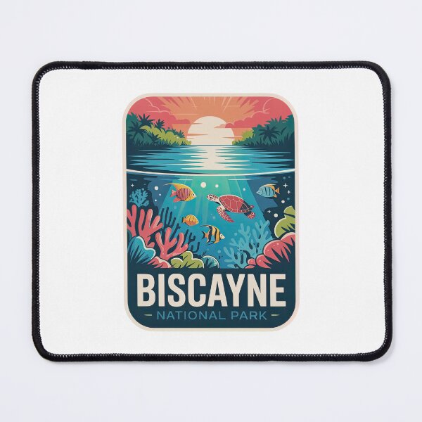 Item preview, Biscayne National Park Vintage Travel Badge designed and sold by Teelogic.