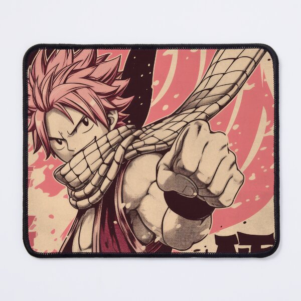 Item preview, Natsu Duotone Soft Pink  designed and sold by AnimeArsenalPrints.