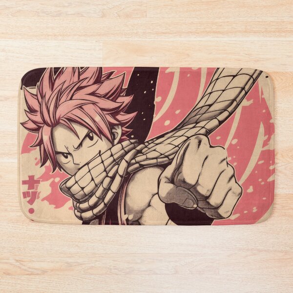 Item preview, Natsu Duotone Soft Pink  designed and sold by AnimeArsenalPrints.