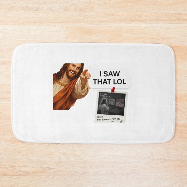 Item preview, jesus i saw that lol meme  designed and sold by PatternFly.