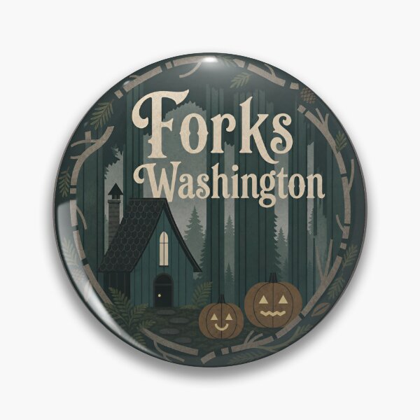 Item preview, Forks Washington designed and sold by Broken Antler Designs .
