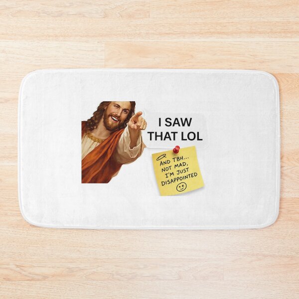 Item preview, jesus i saw that lol  designed and sold by PatternFly.