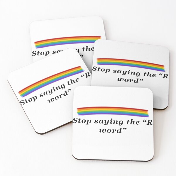 Item preview, Stop saying the R word designed and sold by EchoSkyArt.