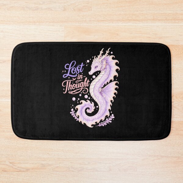 Item preview, Sea Dragon - Lost in Thought designed and sold by EMBERFLOWARTWORKS.