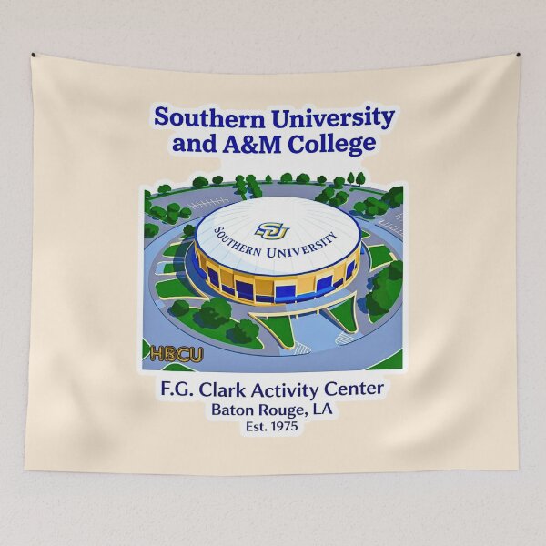 Item preview, Southern University Vintage Gouache Dome Art designed and sold by EvergreenPark - Tee Studio.