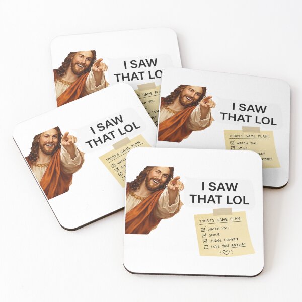 Item preview, jesus i saw that lol  designed and sold by PatternFly.