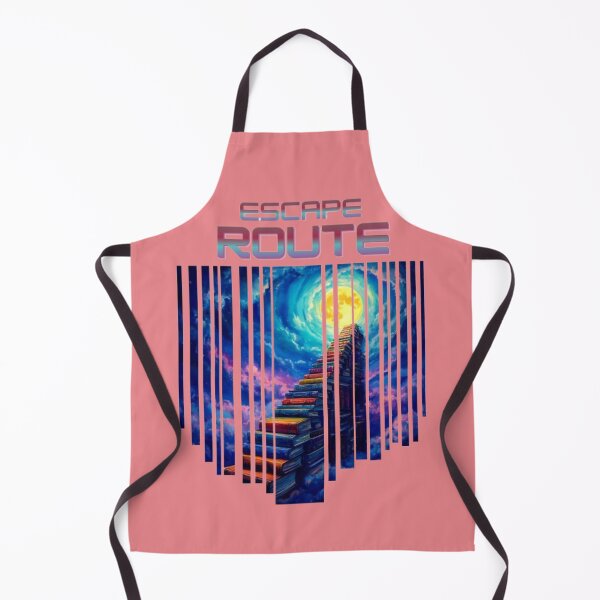 Item preview, Escape Route Cosmic Book Staircase Fantasy Art designed and sold by Miheerala.