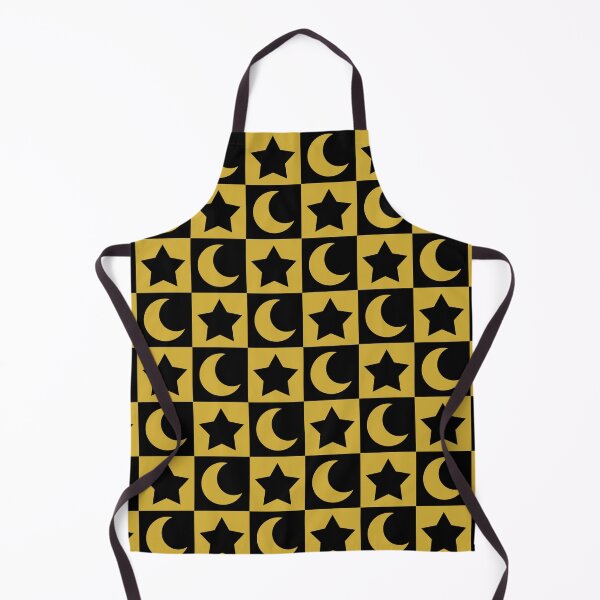Item preview, Gold & black crescent moon and star designed and sold by Mint + Midnight.